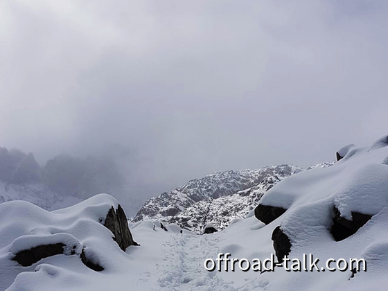 Erster Schnee in den Pyrenäen in 2020